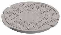 Utility and Telecommunication Castings 1802 1825 FRAME AND COVER 26" DIA 1 7/16" A 1 3/8" 21 1/2" DIA C F 31 7/8" DIA 1 3/8" D E 24" DIA 1825 Type A2 Type E outer cover with 1040 26" diameter inner