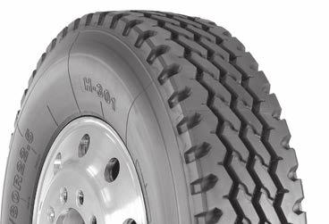H-307 Deep Drive, Severe Application Chip and Cut Compound xtra-deep tread for long original tread life. Aggressive tread design for a powerful grip in mixed service applications.