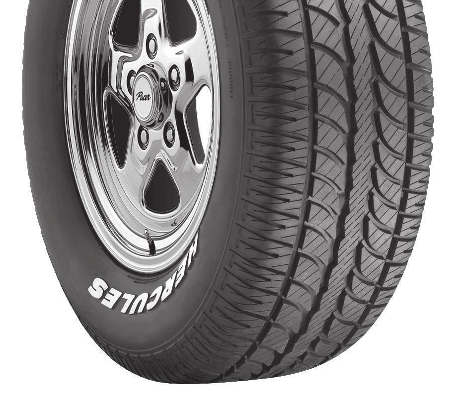 Hercules H/P 4000 Performance FATURS AND BNFITS Performance enhanced tread design for cutting-edge traction in all conditions. Raised white lettering. Looks as good as it performs.