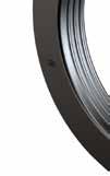 HNBR rubber provides exceptional fluid, temperature, and wear resistance.