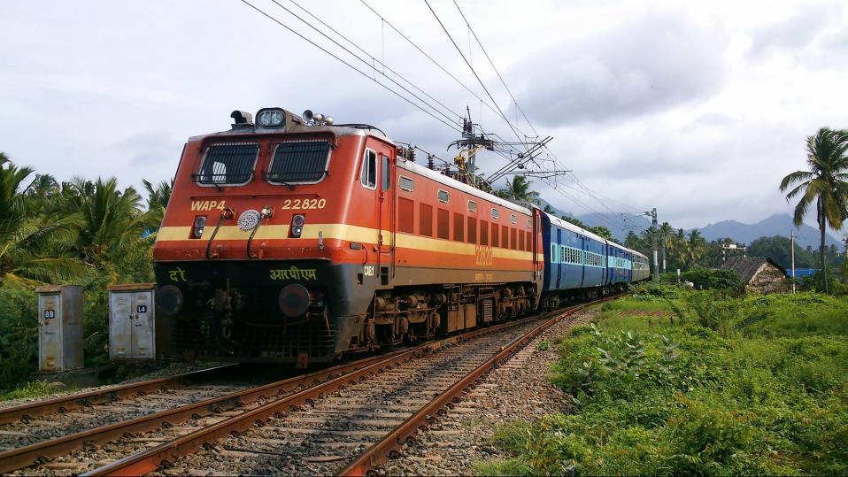 Locomotive Electrification Electric India Railway Goal: 100%