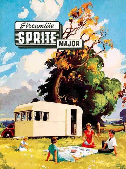 In late 1949, the first Sprite caravan hit the market for 1950.