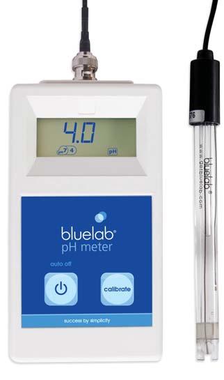 3.0 Calibration cont. To calibrate the ph Clean ph probe tip. See section 6. Successful ph 7 and ph 4 calibration ph 7.0 calibration a) Turn ph meter on.