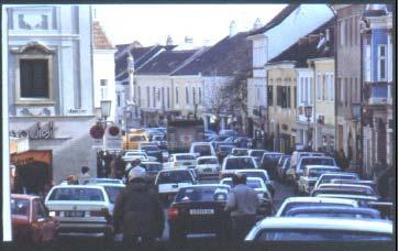 Eisenstadt before (1980ties): 10 000 cars,