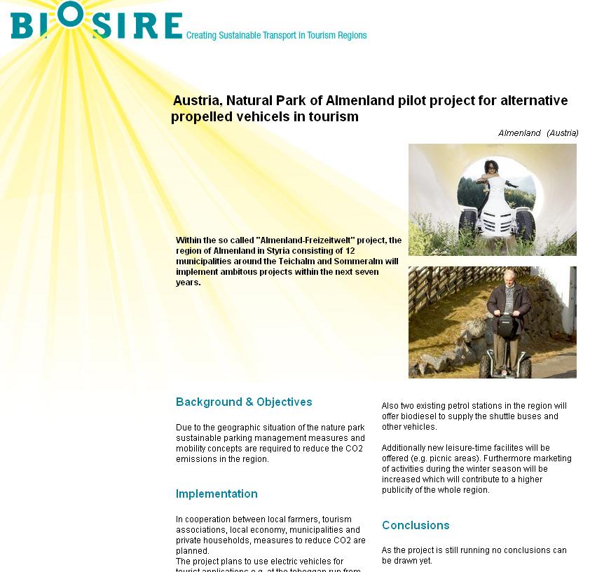 ELTIS) - Free database for companies with products and services for biofuels and electric vehicles - Workshop