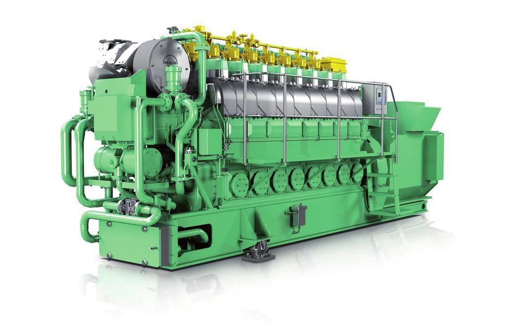 Advantages of L23/30DF and L28/32DF MAN Diesel & Turbo s dual-fuel generating sets form part of a complete marine solution with the low-speed MAN B&W ME-GI main engines.