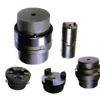 purpose coupling applications Shaft connection is fail safe due to interacting jaw design