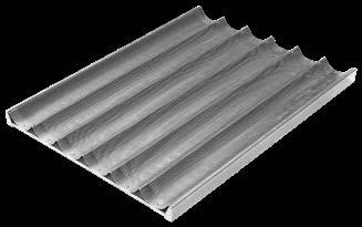 20 BAGUETTE TRAYS, STANDARD-A BAGUETTE TRAYS, STANDARD-N 21 Frame: structure. Made of 1.15 mm. Standard products: elliptical channels (pressed with a width of 60 mm and a depth of 25 mm).
