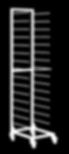 dimensions L x B of shelves Distance between
