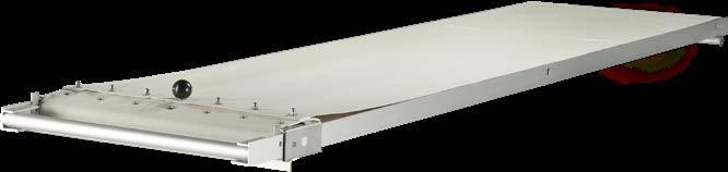 A 56 LOADING DEVICES FOR DECK OVENS CANVAS FOR LOADING DEVICES 57 Durable and light structure.