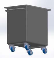Suitable for tray trolley no. 14019.