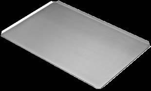 They are bent along two long sides and one short one. 90 45 Sheet metal thickness: 1.5 mm. Made to order trays with non-stick surfaces. 2 -sided side 45 Sheet metal thickness: 1.5 mm. Side height with 60 x 40 2.