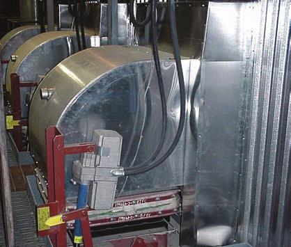The unique ports are designed to inject air at the proper velocity and direction to complete combustion prior to the furnace exit at all boiler loads.