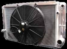 75D w/oil Cooler and Fans Dry Weight: 23.3 lbs. w/oil Cooler and Fans Part Number: FRP30x-FM3-CM Description: NASCAR K&N Series Module - 2-Pass 5mm Radiator w/an20 Inlet / 1.