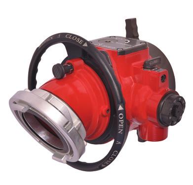 an intake valve with flows capable up to 2000 gpm (7600 lpm) making it ideal for the most demanding apparatus intake