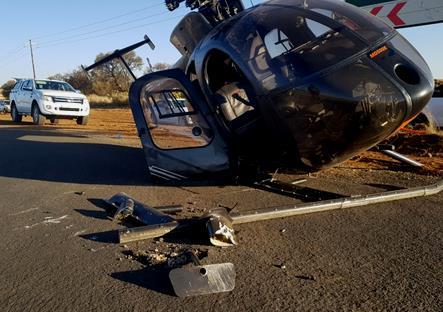 1.12 Wreckage and Impact Information 1.12.1 The helicopter accident occurred on a Regional road R700 which was under construction (Refer to Figure 1).