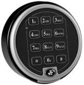 you have a SecuRam Lock (pictured below) If the top row numbers on the