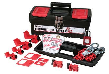 Personal Kits Personal Basic Kit Contains the basic devices needed to lockout common circuit breakers, valves and plugs 1-1/2 to 2-1/2 Small Ball Valve (BS07A) 1-1 to 2-1/2 Gate Valve (65560)