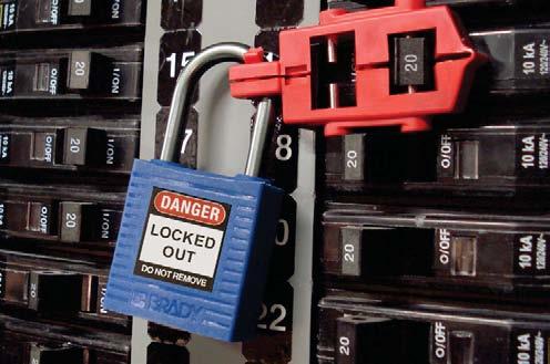 Padlocks Padlocks A written plan and comprehensive training program are foundational to a successful lockout tagout program.