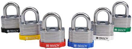 be opened with the same key. This option is beneficial when multiple locks are assigned to a single employee.