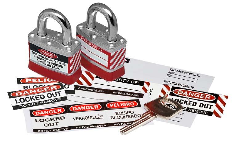 Padlock Labels Padlock labels are a great way to quickly identify padlocks used for lockout tagout.