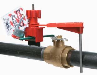 With Prinzing ball valve lockouts and Brady s standard, quarter-turn ball valve lockout devices, a comprehensive series of options are