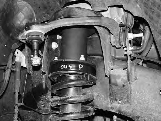 Figure 24B 45. Remove the four hub bolts from the knuckle and remove the hub from the knuckle Figure 25. Inspect mounting surface of the hub assembly and clean any dirt or corrosion off as necessary.
