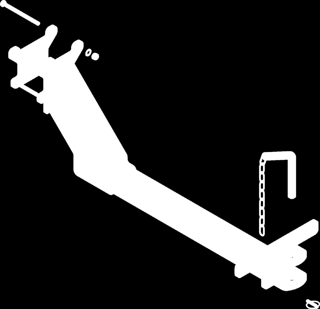 Sikringssplit Ø0x/ Trækbolt Ø Låsemøtrik M Rip-Lock skive mm, lille Sætskrue Mx0 Konsol til anhængertræk Ramme til anhængertræk Spændeplade Ring pin, Ø0x/ Hitch pin Ø