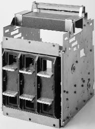 Optional vertical adapter kits are available for applications where bus bar termination in the vertical plane or multiple stacking of breakers is preferred.