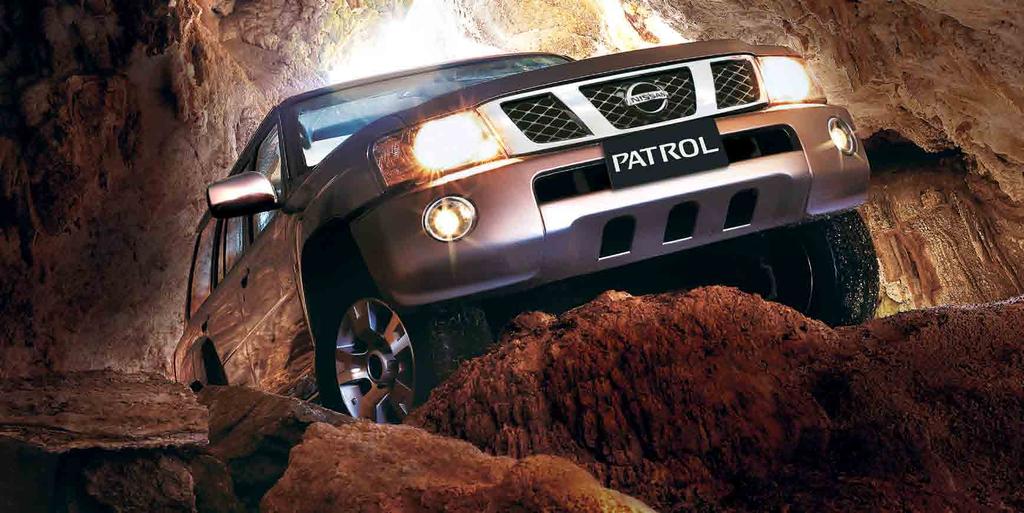 The Nissan Patrol is all about taking the rough with the smooth. Turn off the beaten track and you can shift directly from 2WD to 4WD on the move.
