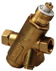 .Q with pressure test points ACVATIX Combi valves, PN 25 for rooms, zones, air handling units as well as small to medium heating, ventilation and airconditioning systems VPI45.