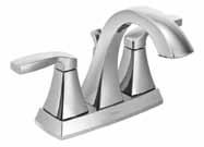 model number index Voss 1/2" IPS Connections 6" Spout Height 4" centerset design allows for easy installation Two handle lever design for ease of use Matching Accessories: see page 1019 Shown in