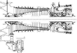 Core engine test vehicle heavily instrumented Dual fuel combustion system liquid (Jet A / Diesel) or natural gas with water injection capability Configured with both forward and aft instrumentation