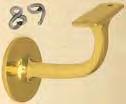 Take a look at these features Made from solid brass Strong, concealed fixing Simple lag screw that can be used with