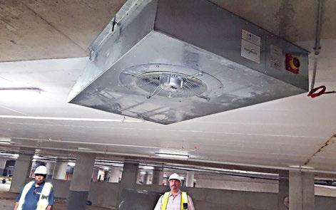 Electrical Equipment ACTOM Energy TLT ACTOM supplies smoke-extraction ventilation fans for new Loftus Park shopping centre TLT ACTOM recently supplied ventilation fans for installation in the new