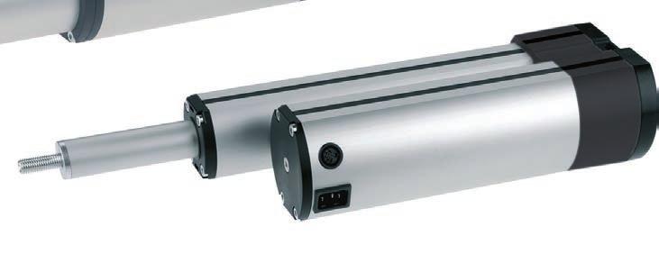 Cylinders - performance class 2 LH15 Electric cylinder LAMBDA Electric cylinder LZ60 Electric cylinder (here with motor fitted in parallel) Features: Wide range of application and fixing options