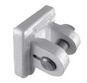 Type QZD050574 Swivel head M12 Clevis mounting for