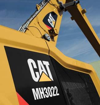 Made to be Efficient Recognizing that fuel efficiency is directly affected by hydraulic performance, the hydraulic system in the MH3022 is carefully designed to provide the work needed without