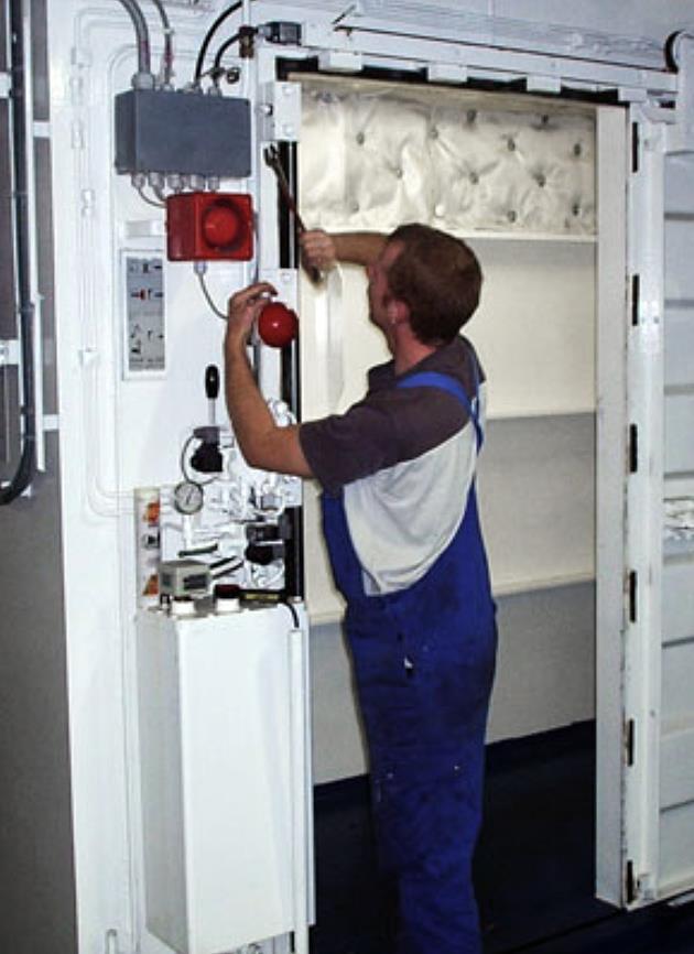 PRODUCTS & SERVICES PAGE 1 4 REPAIR AND MAINTENANCE Repair and maintenance services for all kind of watertight doors, hatches and similar systems Worldwide services No