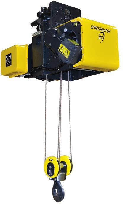 Special Applications Main/Aux Trolley Hoists Low Headroom Trolley: The best solution for single girder