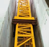 Modular design Many possible combinations of subassemblies within the crane systems Identical tower design Customised crane configuration Connect and Work LiConnect quick jib connection Quick