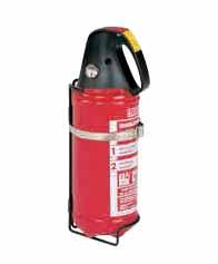 Interior compressed gas bottle Activation by impact/cartridge fitting Ratings: 34 A / 183 B / C Certification in accordance with EN 3 Part