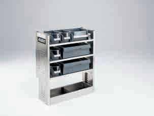 Modules, short (S) Installation recommendations from page 54 Module S101 1 shelf compartment base incl. 2x S-BOXX SB03-8, 1x S-BOXX SBB03-8 2 shelf compartment bases incl.