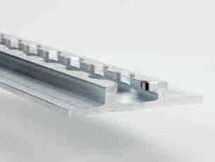 ALUCA Aluminium lashing rail - rectangular 34.5 mm To screw on Width: 34.5 mm Profile: square Suitable for all lashing straps with fitting and for locking rods Part no.