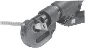 For compression connectors, choose the right die and the right tool. Insert the wire completely and make the recommended number of crimps.