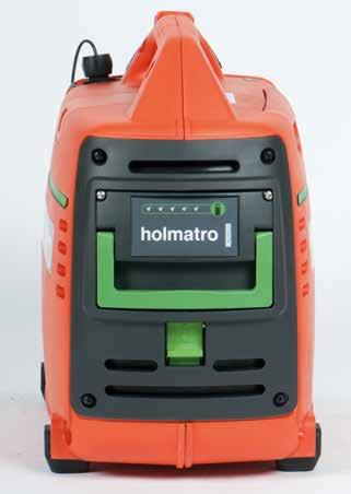 Features & Benefits 8 ECO whisper mode for low noise and reduced power consumption When you use a hydraulic rescue tool with the Holmatro Greenline, the pump speed automatically increases to maximum