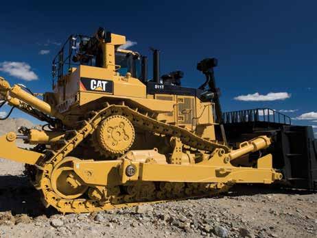 INSIST ON CAT UNDERCARRIAGE Get the lowest owning and operating costs and maximize equipment uptime.