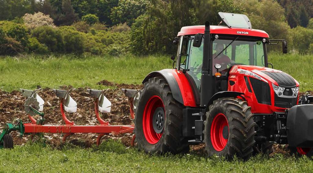 The first models of the new range drove off the production line after several years of development in 1969, and were named the Zetor 8011 Crystal.