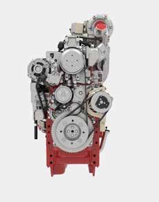 An impressive level of torque rise guarantees engine flexibility and a broad scope of