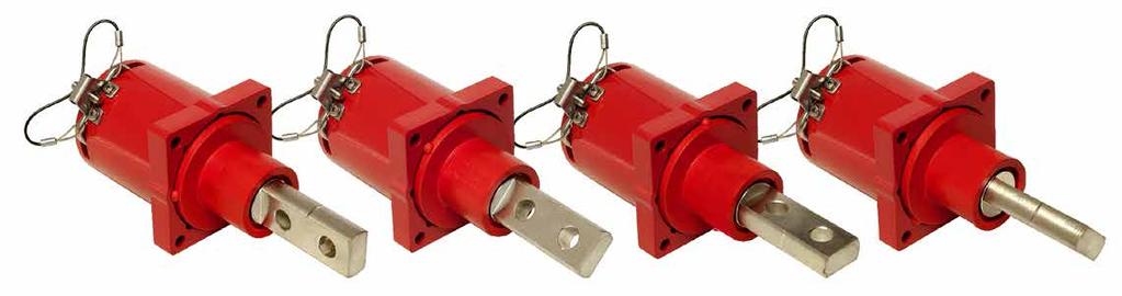 with six locking times Crimp buckets to accept 4/0 AWG to 777 MCM cable Cable Mount Insulators